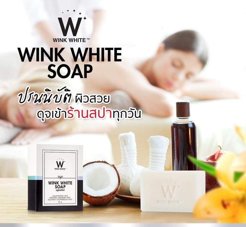 Wink White X3 Boxes Wink White Soap 80g White Strawberry - Image 3